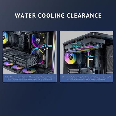 Корпус ATX/M-ATX/M-ITX Antec GEH C5 Curve ARGB - чорний, роздрібний продаж