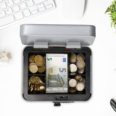 Relaxdays Combination Lock Cash Box