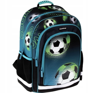 Багатовідсіковий шкільний рюкзак Starpak 469308 Football