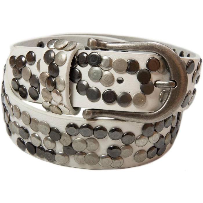 Жіночий ремінь StyleBreaker з різними заклепками, штучна шкіра, однотонний, регульований, 105 см