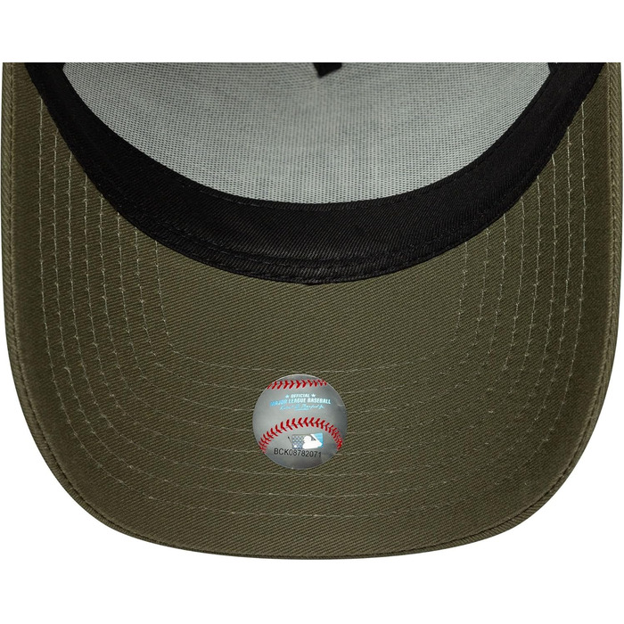 Кепка New Era A-Frame Trucker з сіткою, регульована, літня, бейсболка (один розмір, Los Angeles Dodgers, тональний бежевий #38325)