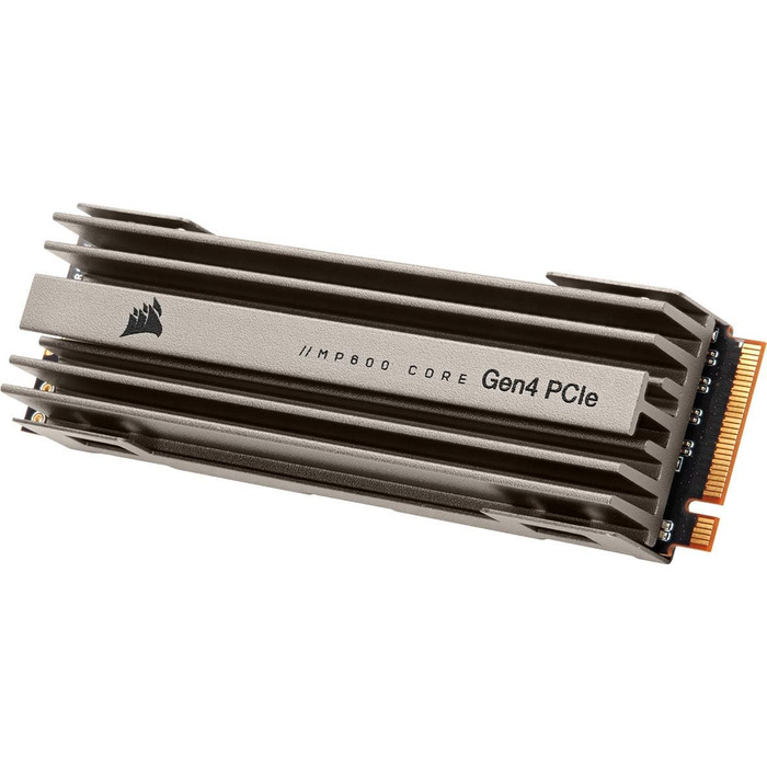 SSD Corsair MP600 CORE 1TB M.2 NVMe PCIe Gen4 - Чорний