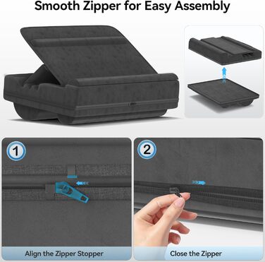 Підставка для ноутбука з регулюванням кута нахилу, подушка для ноутбука на диван, підставка для ноутбука до 16