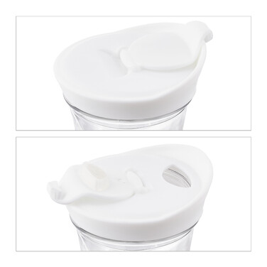 Relaxdays Water Carafe Set with Glasses