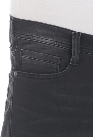 Джинси чоловічі MUSTANG Oregon Slim Fit сині (W28-W40, 32L, Black Denim 881) - Оригінал