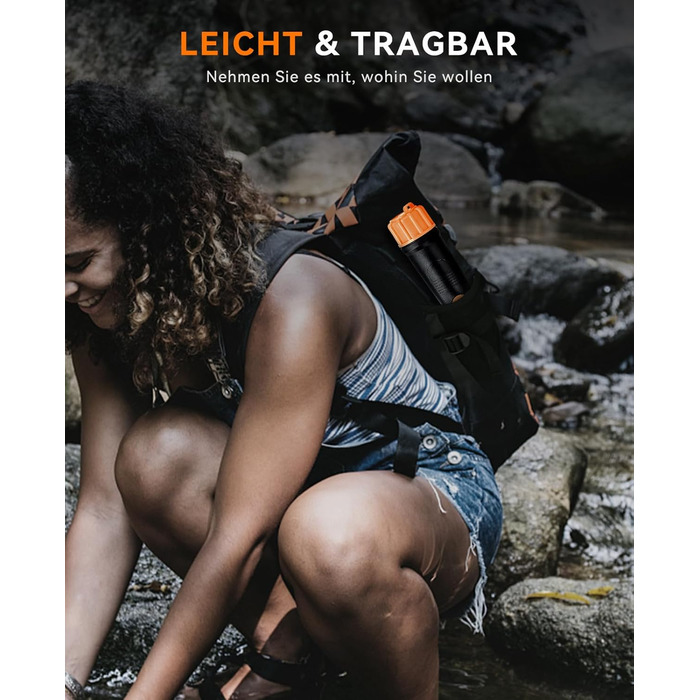 Металодетектор SUNPOW для дітей - водонепроникний, з LCD-дисплеєм, 3 режими, регульована ручка, IP68, чорний