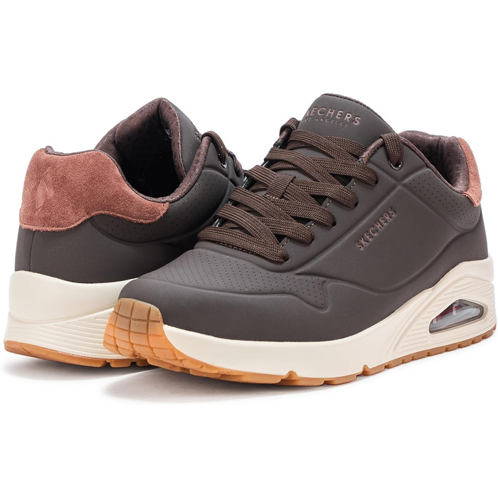 Черевики Skechers Uno Rugged Fall Air для жінок (41.5 EU, Коричневий)