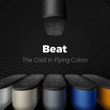 Електричний грілка для рук OCOOPA MagTwins, 10000 mAh, 2 шт., 4 режими нагріву, USB power bank для зими, чорний