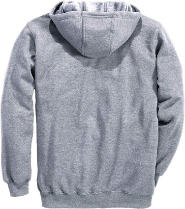 Унісекс світшот Carhartt з логотипом, сірий меланж (Heather Grey), розмір L