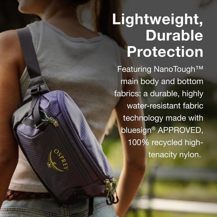 Сумка на пояс Osprey Arcane, чорна, універсальний розмір