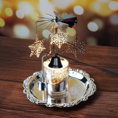 NEOYARDE Candle Snuffer, Stainless Steel Wick, Flame Extinguisher, Candle Accessories, Gift Pack for Candle Lovers, Black