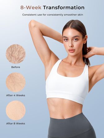 Пристрій для епіляції Rose з охолодженням, 9 рівнів, 600 нм світло, для жінок та чоловіків, для обличчя, бікіні-зони та тіла