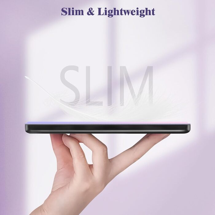 Чохол Fintie для Tolino Shine Color/Shine(2024)/Shine 4(2022) & Kobo Clara Colour/Clara BW(2024)/Clara 2E(2022) eReader - ультратонкий з авто-сон/пробудження та магнітним закриттям, блакитний мармур (Z -a Fantasy Ombre)