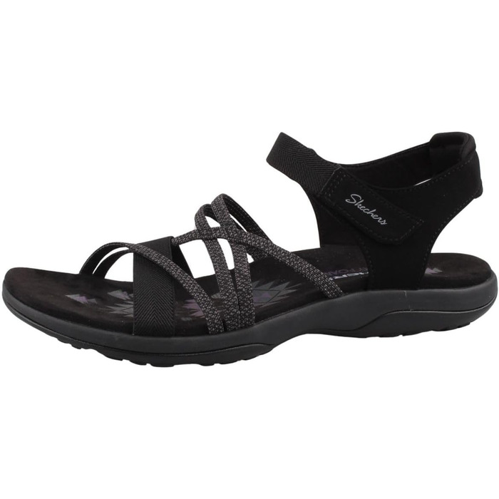 Сандалі жіночі Skechers Reggae Slim Sunnyside чорні (41 EU) - легкі та зручні для літа