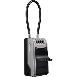 Сейф для ключів Master Lock настінний, зовнішній, 11.9 x 8.5 x 3.6 см, з кабелем