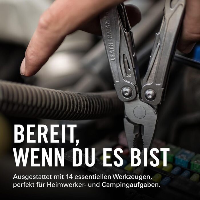 Leatherman Wingman Мультитул - 14 інструментів з нержавіючої сталі для будь-яких задач