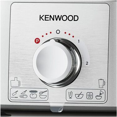Кухонний комбайн Kenwood MultiPro Express 1000 Вт, чаша 3 л, блендер 1,5 л, соковижималка, насадки для нарізки, Express Serve