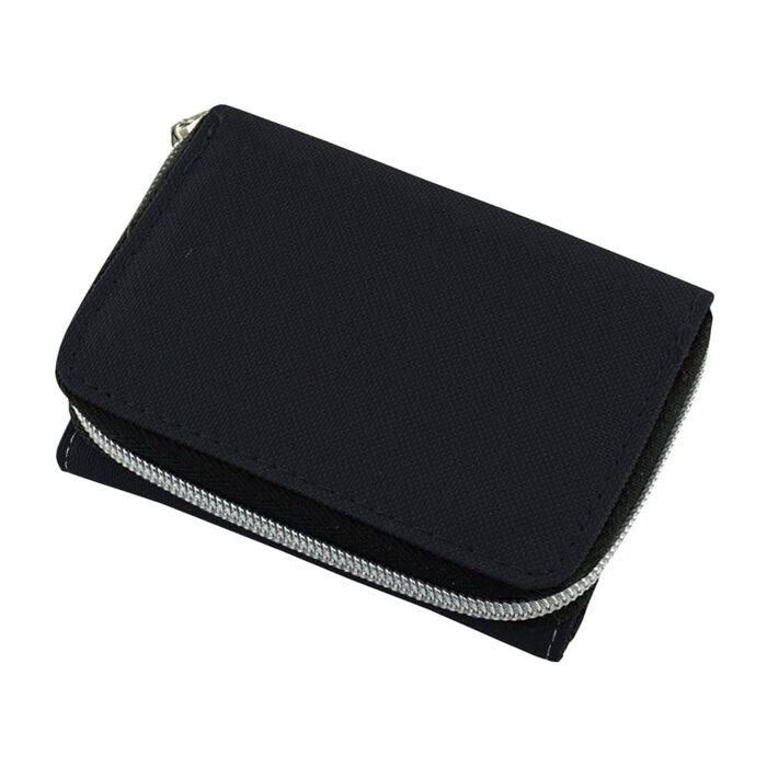 Wallet with name design (black, tractor)