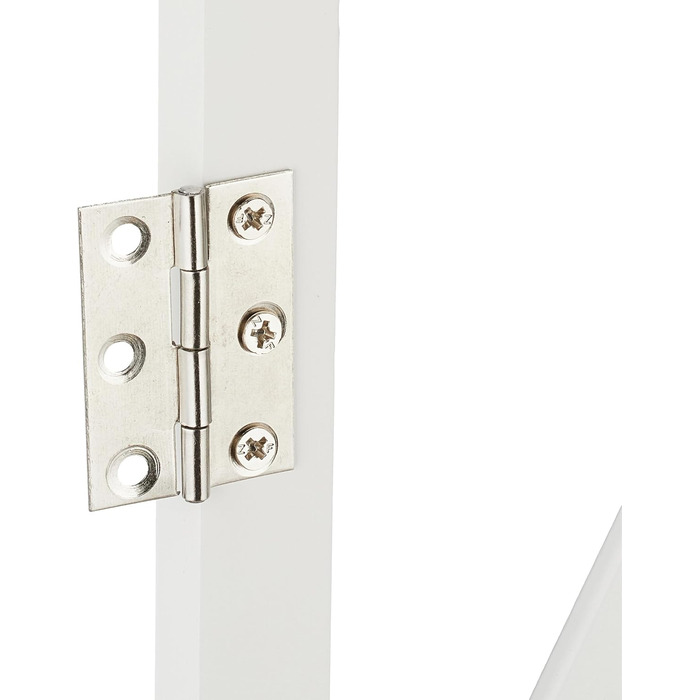 Захисне ворота для собак Relaxdays, розтягується до 130 см, висота 87,5-100 см, бамбук, біле XL