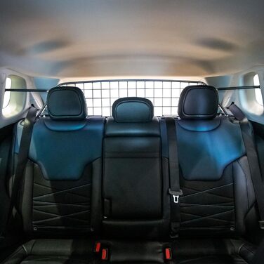 Сітка для собак Travall для Jeep Compass (2020-): автомобільна сітка-перегородка для собак, захист багажника, міцний сталевий захист