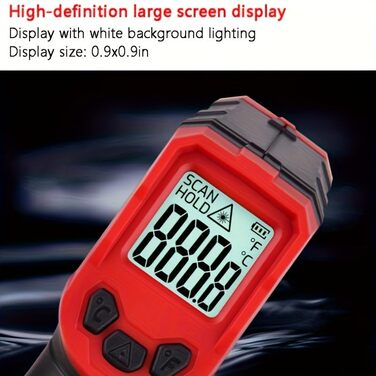 Інфрачервоний термометр лазерний, цифровий -37°F~1022°F (-32°C～550°C) - для кухні, приготування їжі, барбекю