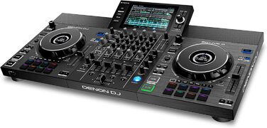DJ контролер Denon DJ SC LIVE 4: 4 деки, Stem-розділення, Wi-Fi, вбудовані динаміки, сумісність з Serato DJ та Virtual DJ