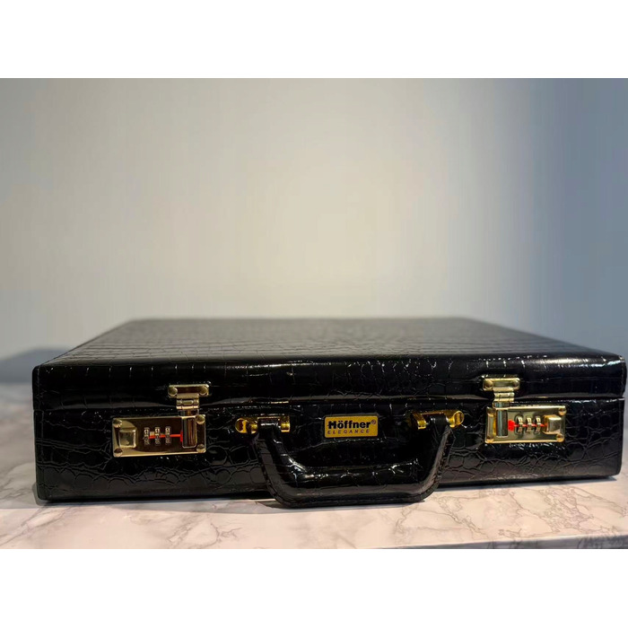 Набір столових приборів у кейсі-валізці, нержавіюча сталь, 72 предмети на 12 осіб