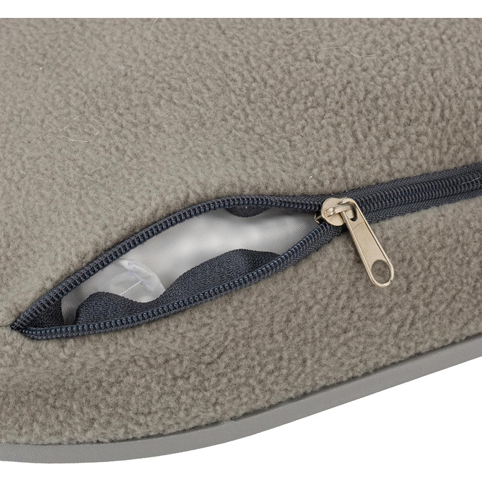 Підставка для ноутбука Relaxdays з LED-підсвічуванням, сіра - портативна, з тримачем для напоїв