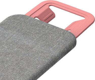 Прасувальний стіл Rörets Next Rosé з регулюванням висоти до 90 см - стільниця 32x108 см - міцна підставка для праски, фіксуючі ніжки - дизайн та якість від Rose
