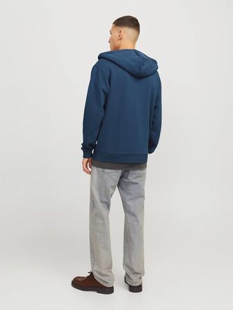 Куртка Jack & Jones Plus Size з капюшоном, великі розміри (6XL), колір: Insignia Blue