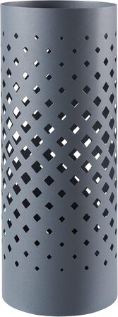 ACAZA Metal Umbrella Stand with Water Tray, Grey