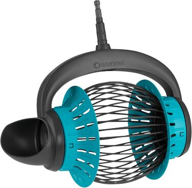 Gardena combisystem Reel Collector: The fruit collector for comfortable picking without bending, suitable for fruits and nuts, comfortable emptying, compatible with Gardena combisystem handles (3108-20)