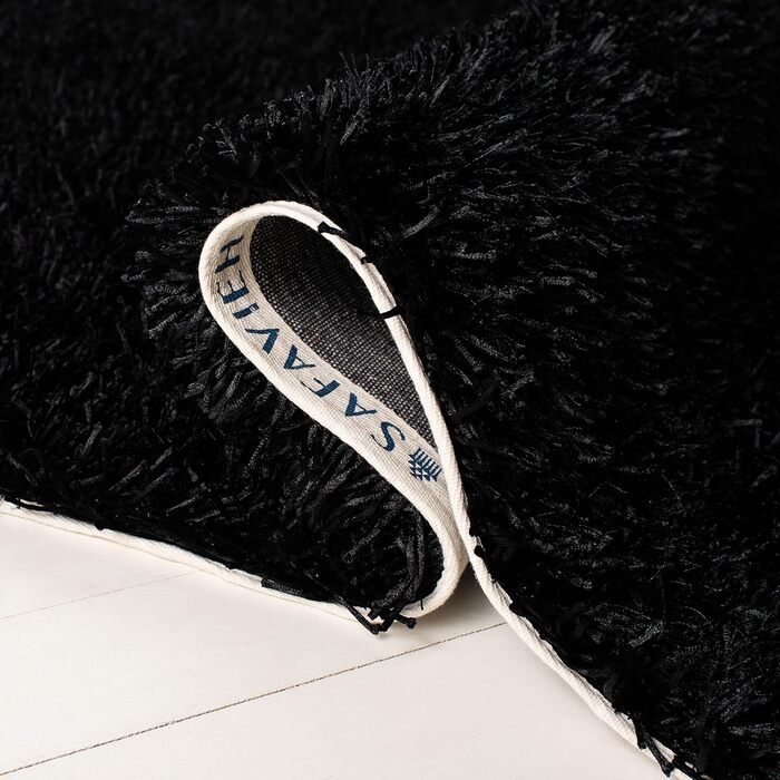 Килим SAFAVIEH Zottelig New Orleans Shag Collection, 61x91 см, шоколадного кольору