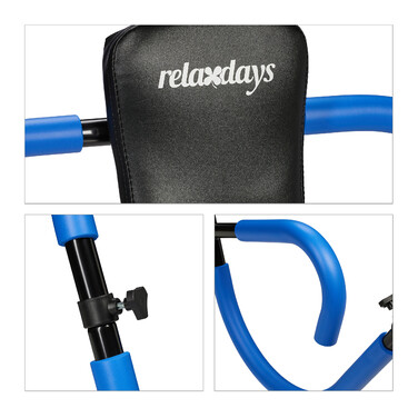 Relaxdays Ab Roller - Blue