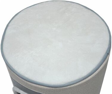 Котячий будиночок Nanook Nala: когтеточка, ігровий комплекс, будиночок, когтешкребок, 71 см, бежево-сірий