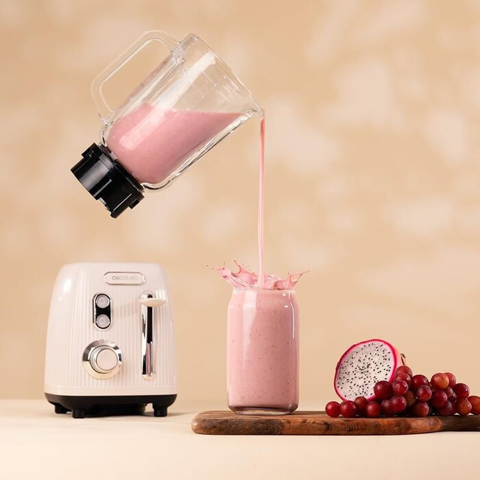 Cecotec Retro Power Stand Mixer - 1200W, 1.5L, Black Titanium & Green/Beige Vintage Design