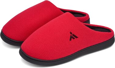 Тапочки зимові Mishansha для чоловіків та жінок, м'які, зручні, з пам'яттю, розмір 36-48 (EU), червоні