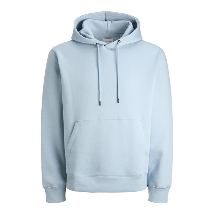Чоловічий худі Jack & Jones однотонний з капюшоном, колір Celestial Blue, розмір XL
