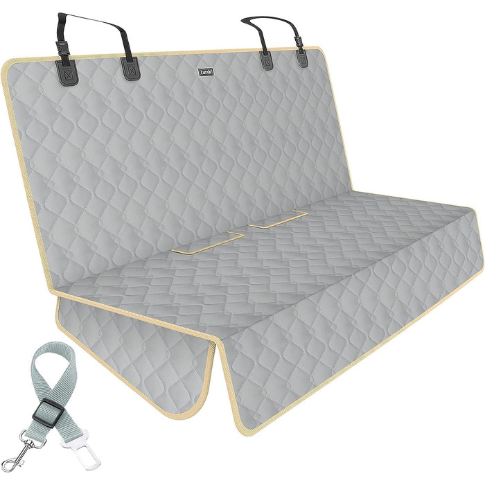 Захист сидіння для собак у машину: водовідштовхувальний чохол на заднє сидіння, захист для дітей, ковдра для собак, підходить для авто, фургонів та SUV