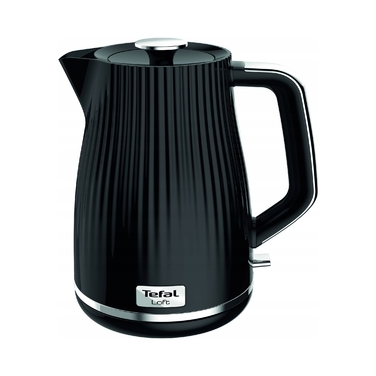 Електричний чайник Tefal Loft, 2400 Вт, 1,7 л, чорний