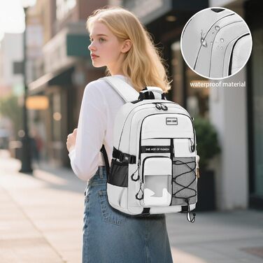 Шкільний рюкзак для підлітків та дорослих, великий, водонепроникний, міцний, для середньої школи та гімназії