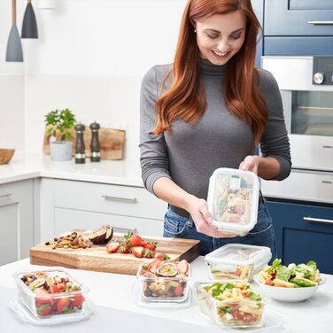 Набір контейнерів для харчових продуктів GOOD FOR YOU (5 шт.) 850 мл - BPA-free, для мікрохвильовки та посудомийної машини
