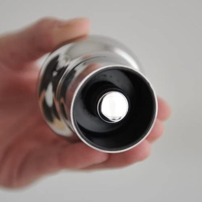 Alessi Noè GIA12 - Hermetic Bottle Stopper Design for Wine and Champagne Bottles, Polished, 10 x 8 x 14 cm