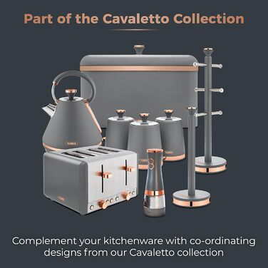 Електричні мельниці для солі та перцю Tower, працюють від батарейок, з регульованими керамічними жорнами, рожеві та рожеве золото T847004PNK (сірий)