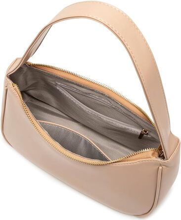 Сумка жіноча Schutertaschen Hobo мініатюрна, клатч з блискавкою, колір хакі, розмір L