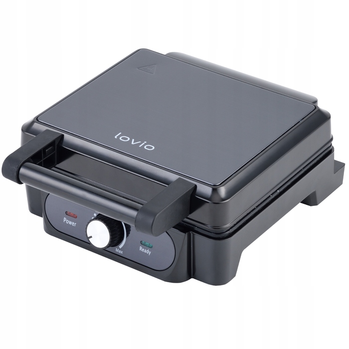 Електричний гриль-тостер для сендвічів та паніні, розкладний, великий, 2000 Вт