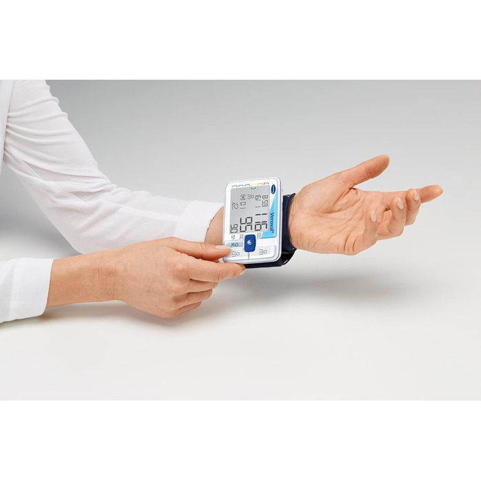 Тонометр Veroval на зап'ясті: точний вимір, контроль позиції, визначення аритмії, з програмним забезпеченням