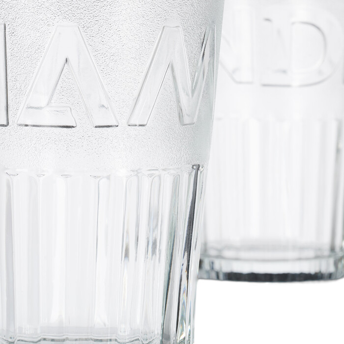 Relaxdays Set of 4 Handle Glasses