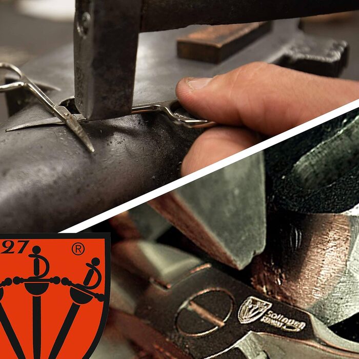 Набір для догляду за нігтями DREI SCHWERTER 'Novara' - 8 предметів (чорне шкірозамінник)