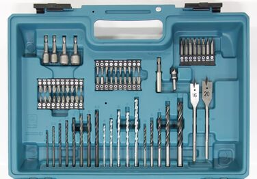 Акумуляторний ударний дриль-шурупокрут Makita HP333DSAX1 12V, 2.0 Ah, 2 акумулятори + зарядний пристрій у транспортному кейсі, 4.785 KG, блакитний